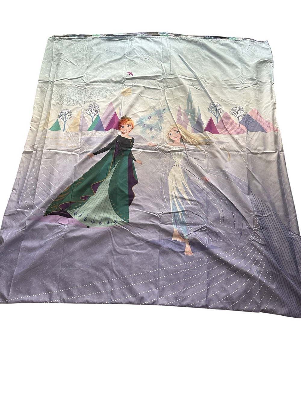 NEW Reversible Frozen duvet cover full size “Royally Cool” Anna Elsa Disney